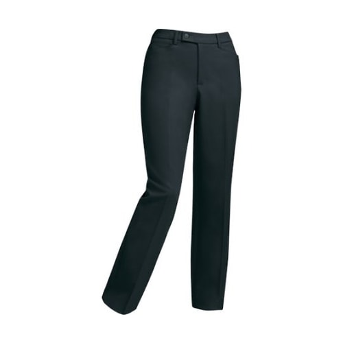 レディスストレッチパンツ クロ L 12