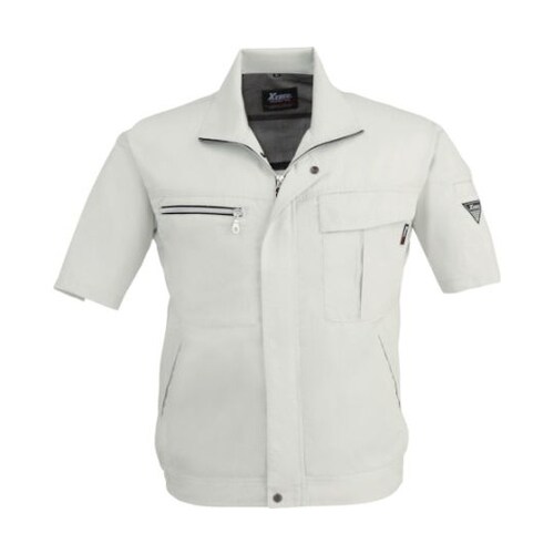 半袖ブルゾン シルバーグレー 5L 12