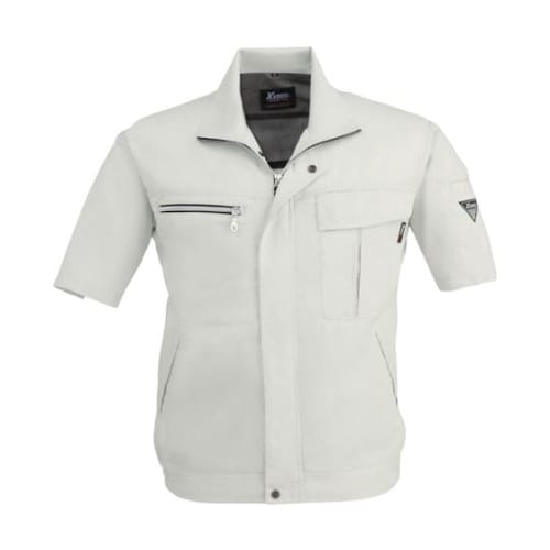 半袖ブルゾン シルバーグレー LL 12