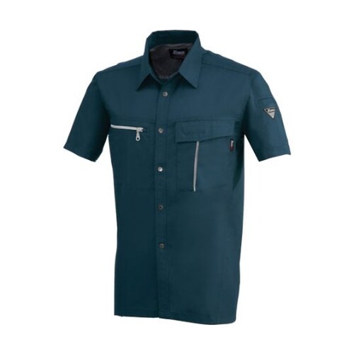 半袖シャツ アラスカグリーン 3L 12