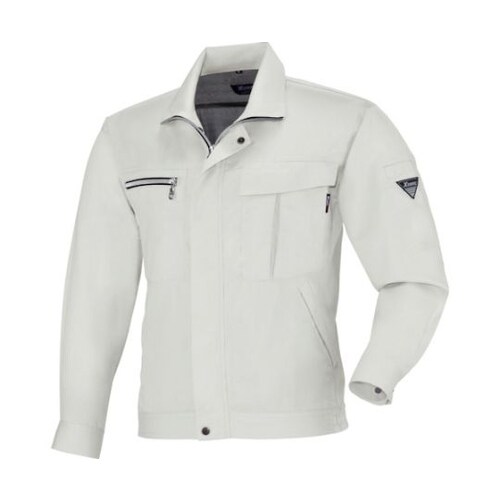 長袖ブルゾン シルバーグレー 4L 12