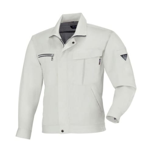 長袖ブルゾン シルバーグレー 5L 12