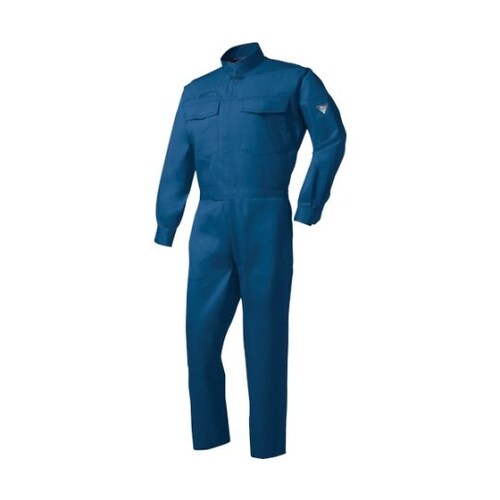 ツナギ服 紺 4L 1268−10−4L