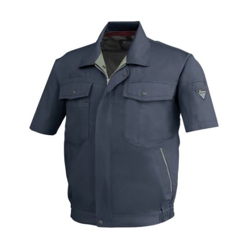 半袖ブルゾン チャコールグレー S 12