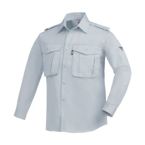 長袖シャツ グレー 5L 1284−20