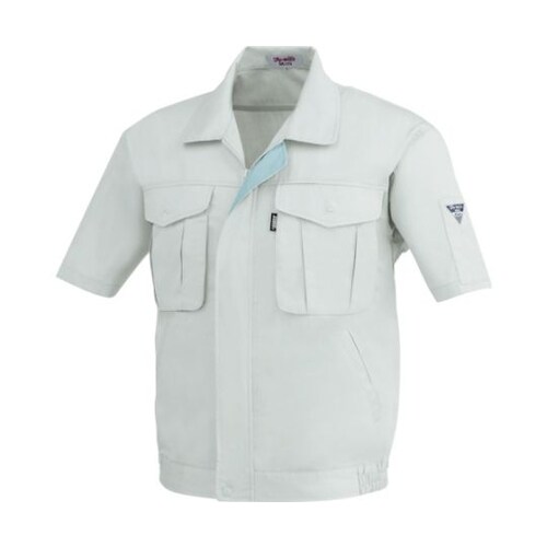 半袖ブルゾン グレー LL 1291−2