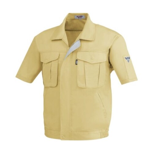 半袖ブルゾン マスタード S 1291−