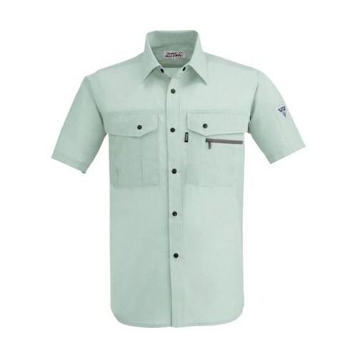 半袖シャツ グリーン 3L 1342−6