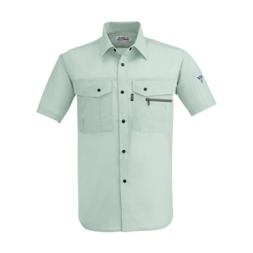 半袖シャツ グリーン M 1342−60
