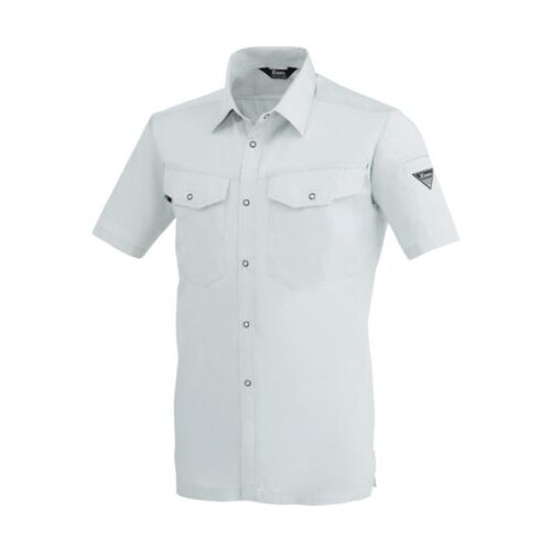 半袖シャツ グレー 4L 1492−20