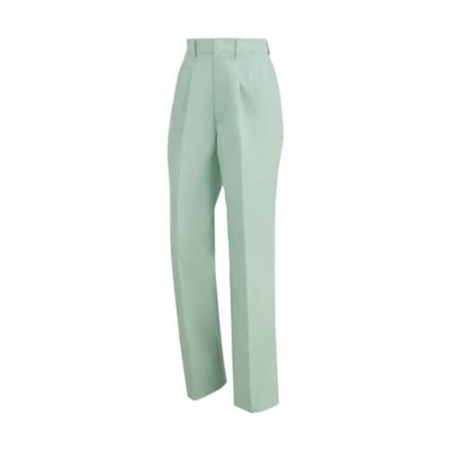 レディススラックス モスグリーン S 1