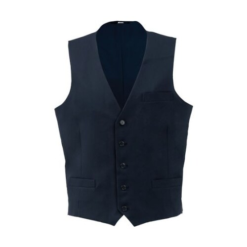 ビジネスベスト 紺 サイズ8 16210