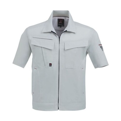 半袖ブルゾン シルバーグレー L 165