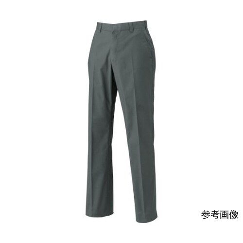 スラックス チャコールグレー ウエスト1