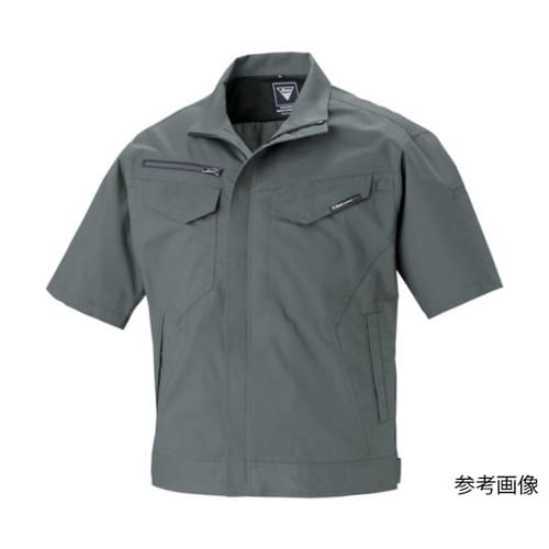 半袖ブルゾン チャコールグレー 3L 1