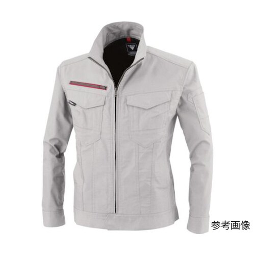 長袖ブルゾン シルバーグレー 3L 17