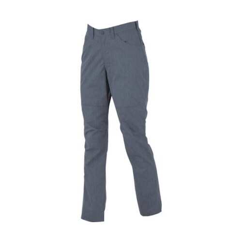 レディススラックス 杢ブルー サイズ9