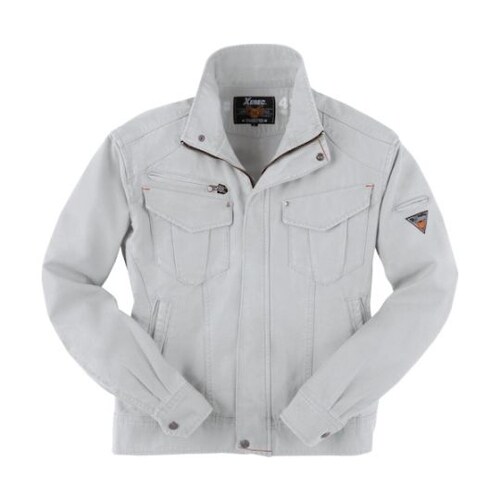 長袖ブルゾン シルバーグレー LL 21