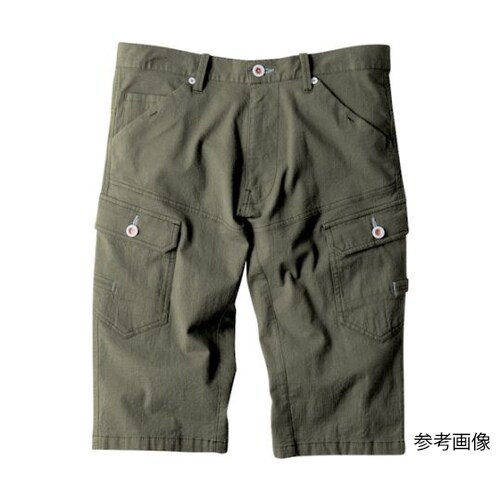 ハーフパンツ オリーブグリーン L 22
