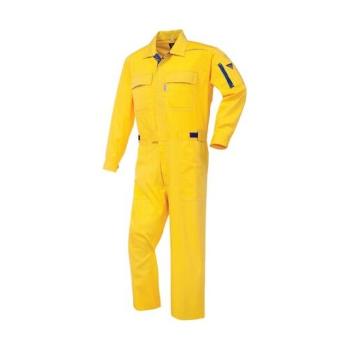 ツナギ服 イエロー 3L 34005−8