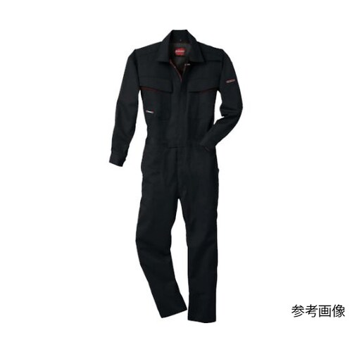 ツナギ服 黒 LLサイズ 34880−9
