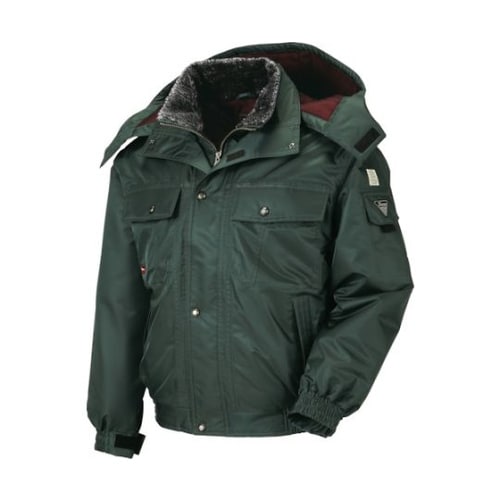 防水防寒ブルゾン グリーン L 572−