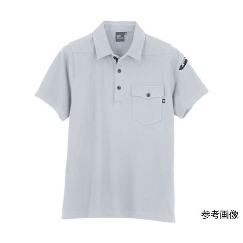 半袖ポロシャツ グレー 4L 6050−