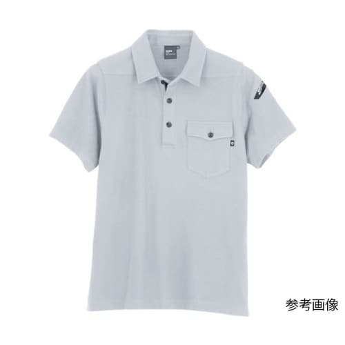 半袖ポロシャツ グレー 5L 6050−