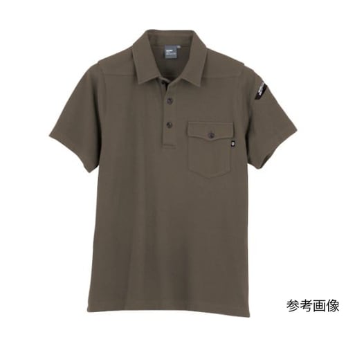半袖ポロシャツ アーミーグリーン 4L