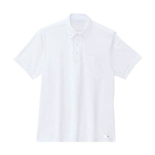 半袖ポロシャツ シロ SS 6180−3