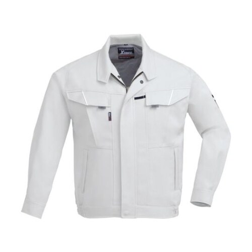 長袖ブルゾン シルバーグレー LL 75