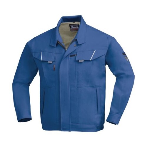 長袖ブルゾン ブルー M 7550−40