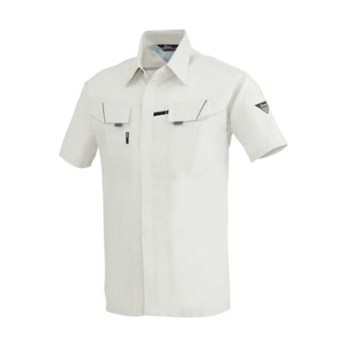 半袖シャツ シルバーグレー 3L 756