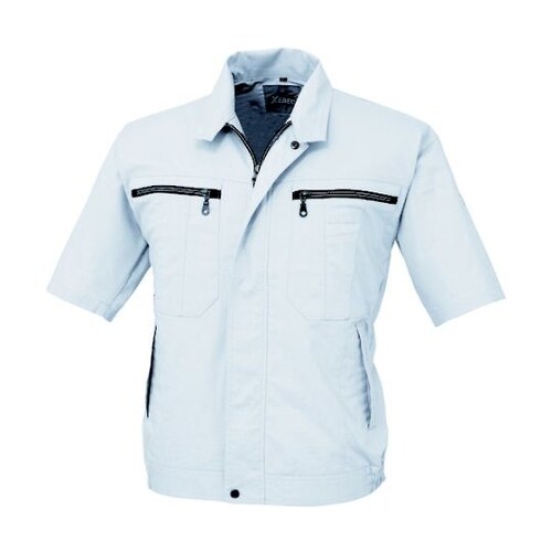 半袖ブルゾン シルバーグレー 3L 88