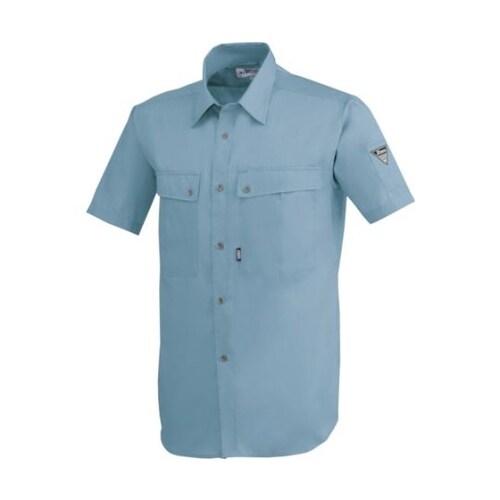 半袖シャツ ブルーグレー S 9220−