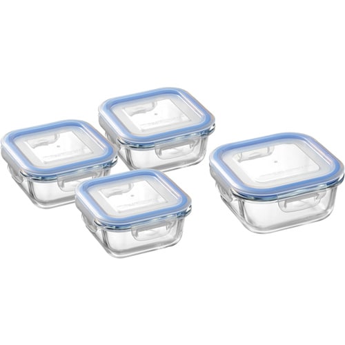 レッシュ 耐熱ガラス容器4点セットA M