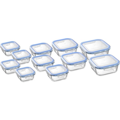 レッシュ 耐熱ガラス容器11点セット M