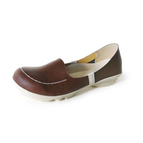 ツヴォル スリッポンパンプス ダークブラ