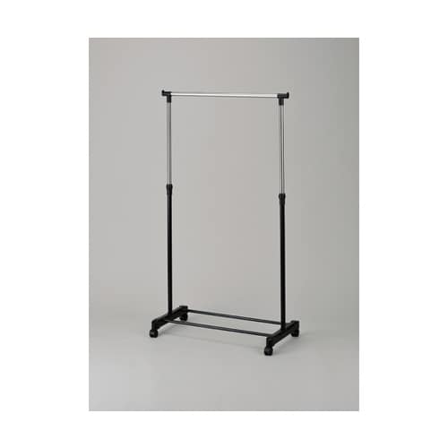 マイラック 室内シンプルハンガー 黒 M