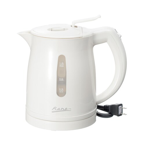ラノー 転倒時湯漏れ防止電気ケトル 1.