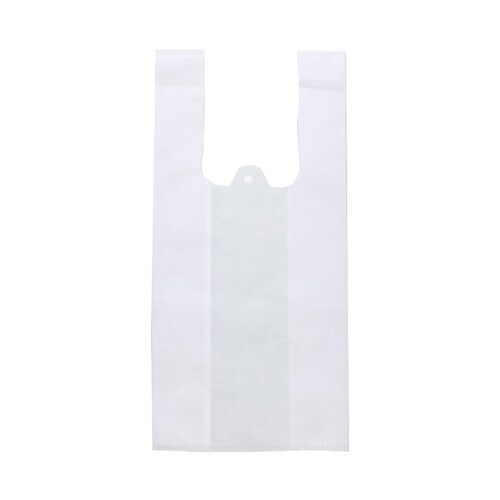 不織布レジバッグ (白)小 1ケース(1