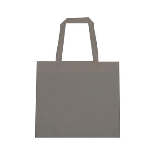不織布手提げバッグ ライトグレー 1ケー
