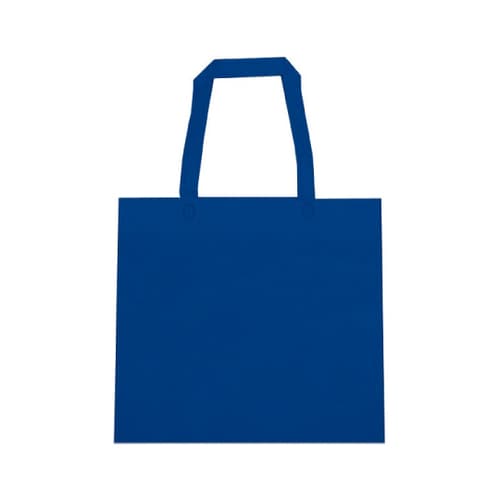不織布手提げバッグ ダークブルー 1ケー