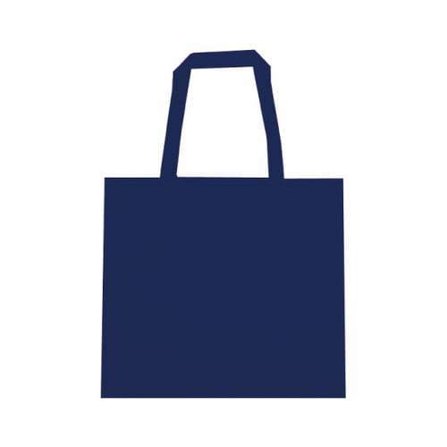 不織布手提げバッグ ネイビー 1ケース(