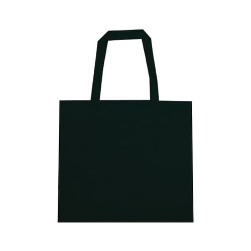 不織布手提げバッグ ブラック 1ケース(