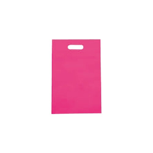 不織布小判抜きバッグ ホットピンク 1ケ
