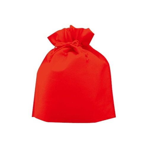 不織布巾着 (大)イタリアンレッド 1ケ