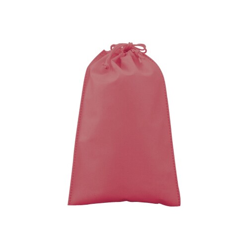 不織布巾着 (小)ローズピンク 1ケース