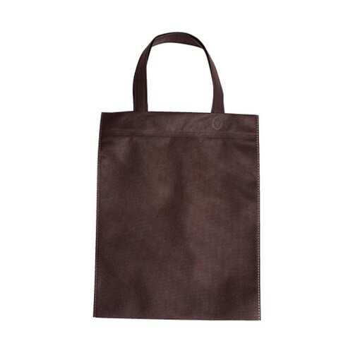 不織布A4手提げバッグ チョコレート 1