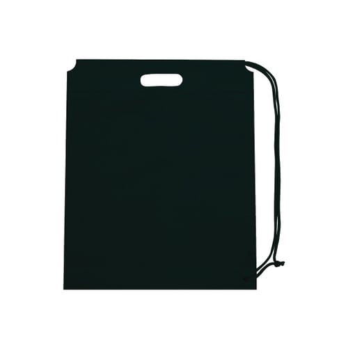 不織布ショルダーバッグ ブラック 1ケー